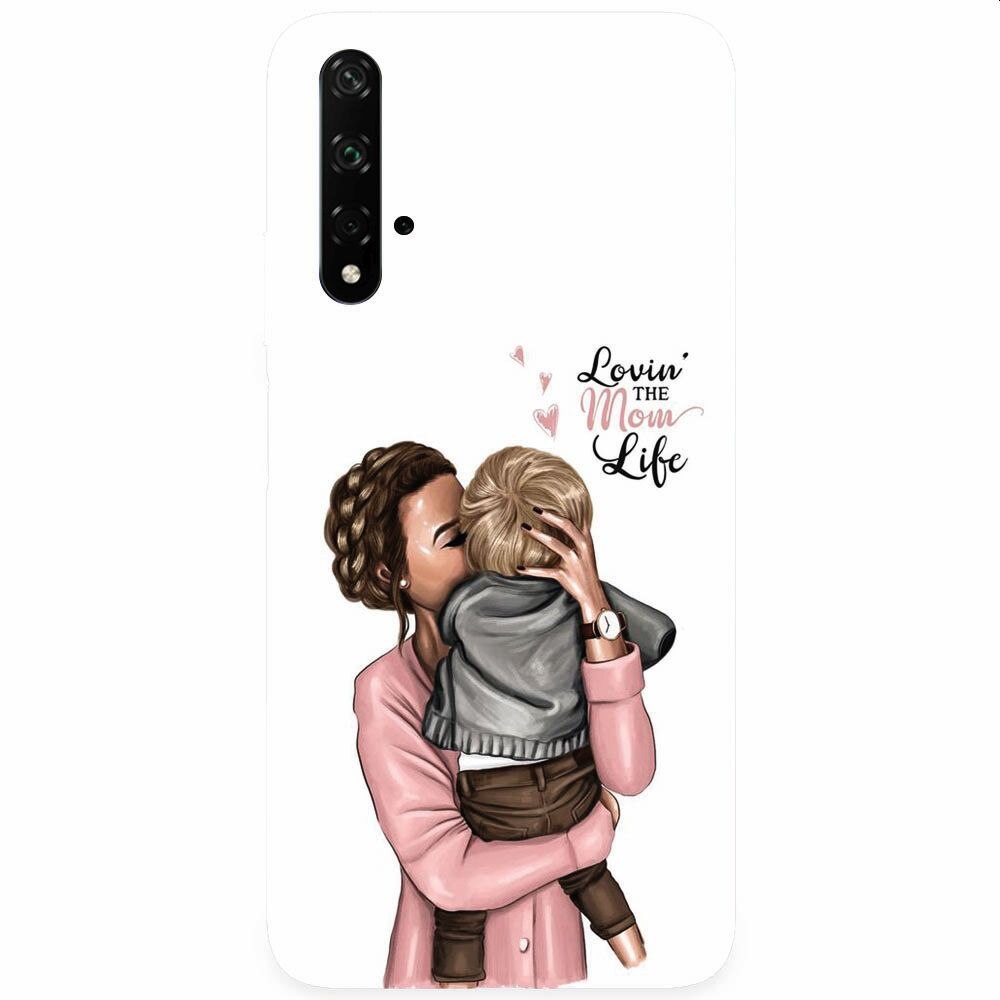Husa silicon pentru Honor 20, Loving Mother