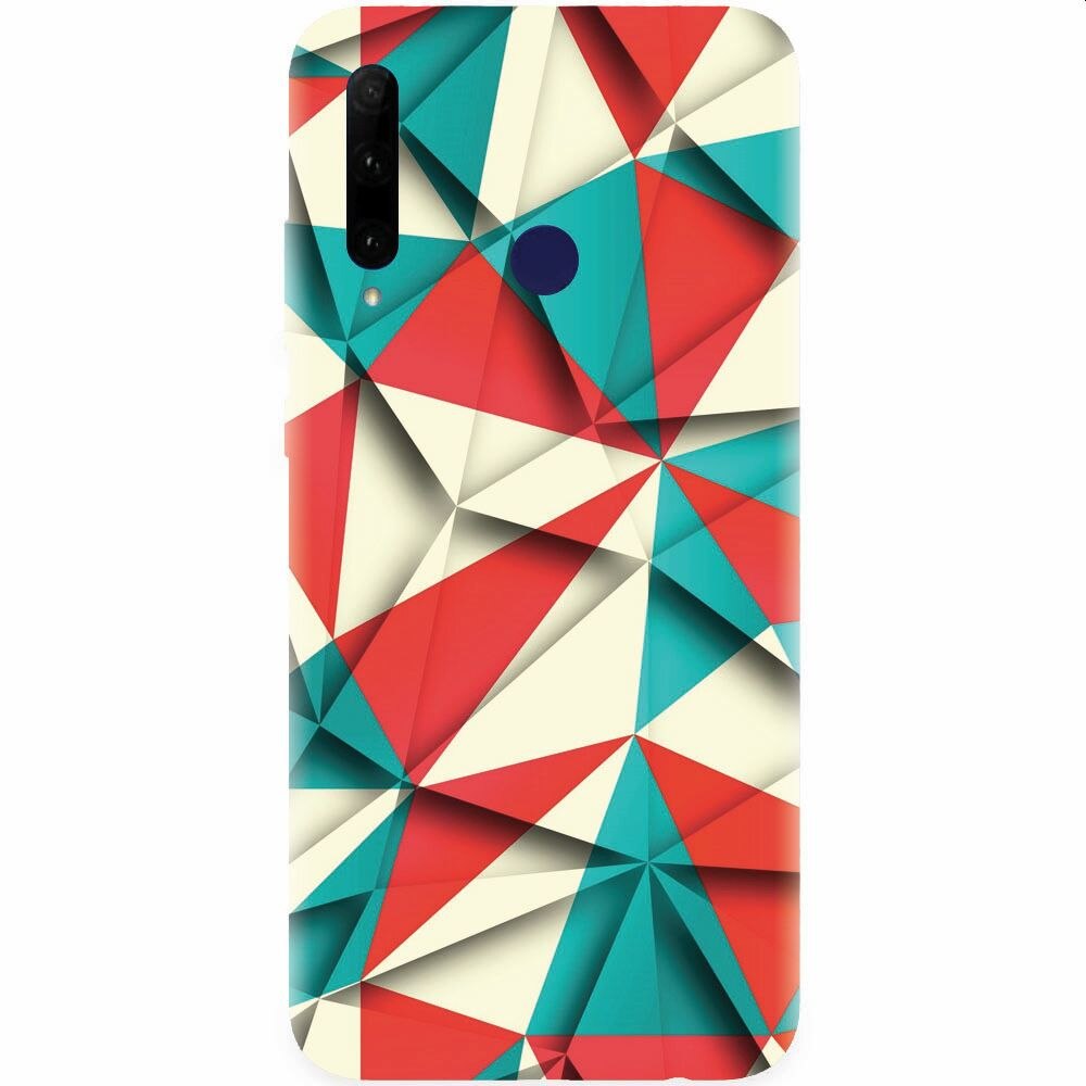 Husa silicon pentru Honor 20 Lite, Abstract Vector