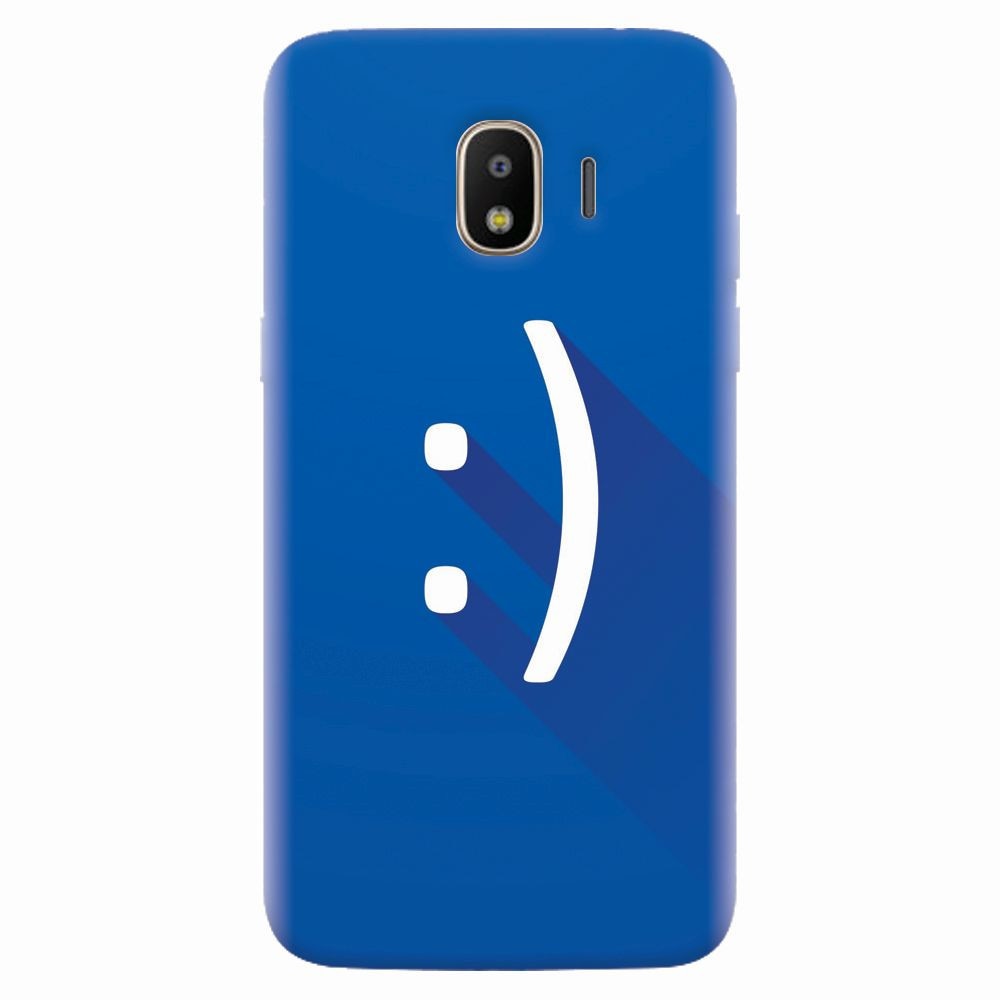 Husa silicon pentru Samsung Galaxy J4 2018, Smile
