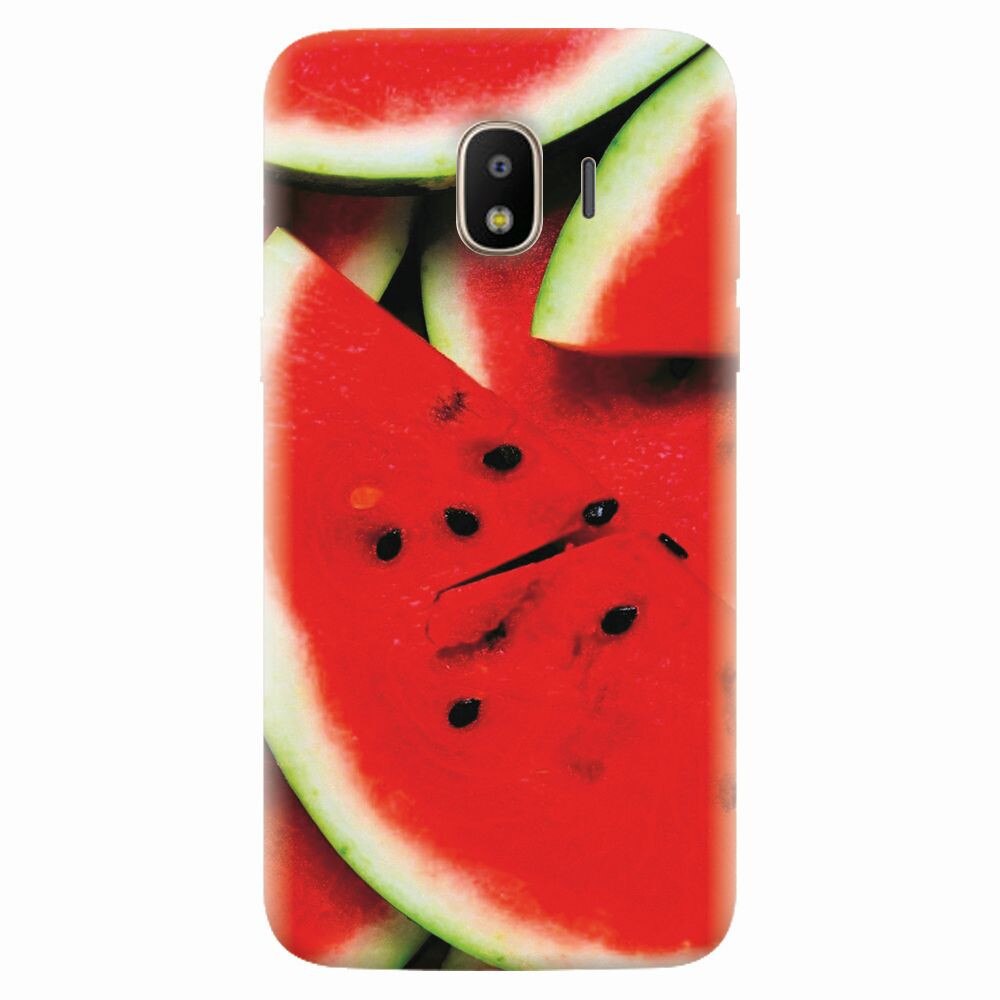Husa silicon pentru Samsung Galaxy J2 pro 2018, S Of Watermelon Slice