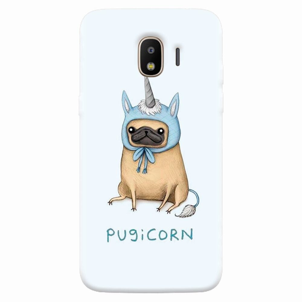 Husa silicon pentru Samsung Galaxy J2 2018, Pugicorn