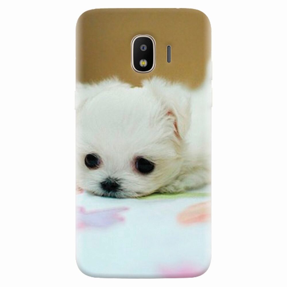 Husa silicon pentru Samsung Galaxy J4 2018, Puppies 001