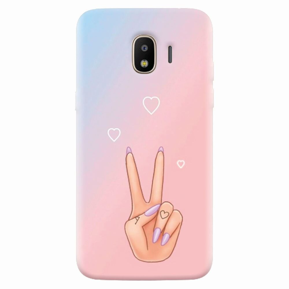Husa silicon pentru Samsung Galaxy J2 pro 2018, Victory Love