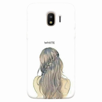 Husa silicon pentru Samsung Galaxy J2 2018, White Husa silicon pentru Samsung Galaxy J2 2018, White