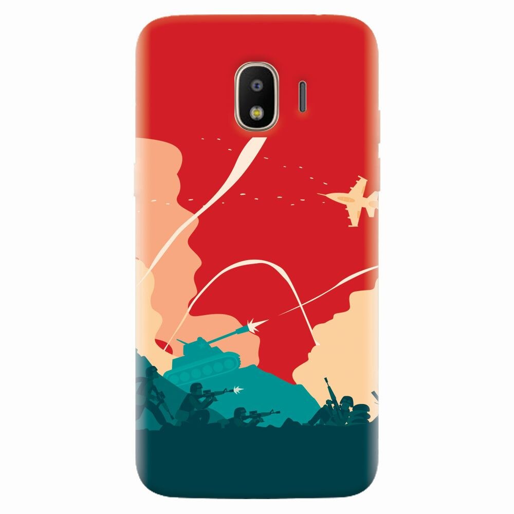 Husa silicon pentru Samsung Galaxy J4 2018, War