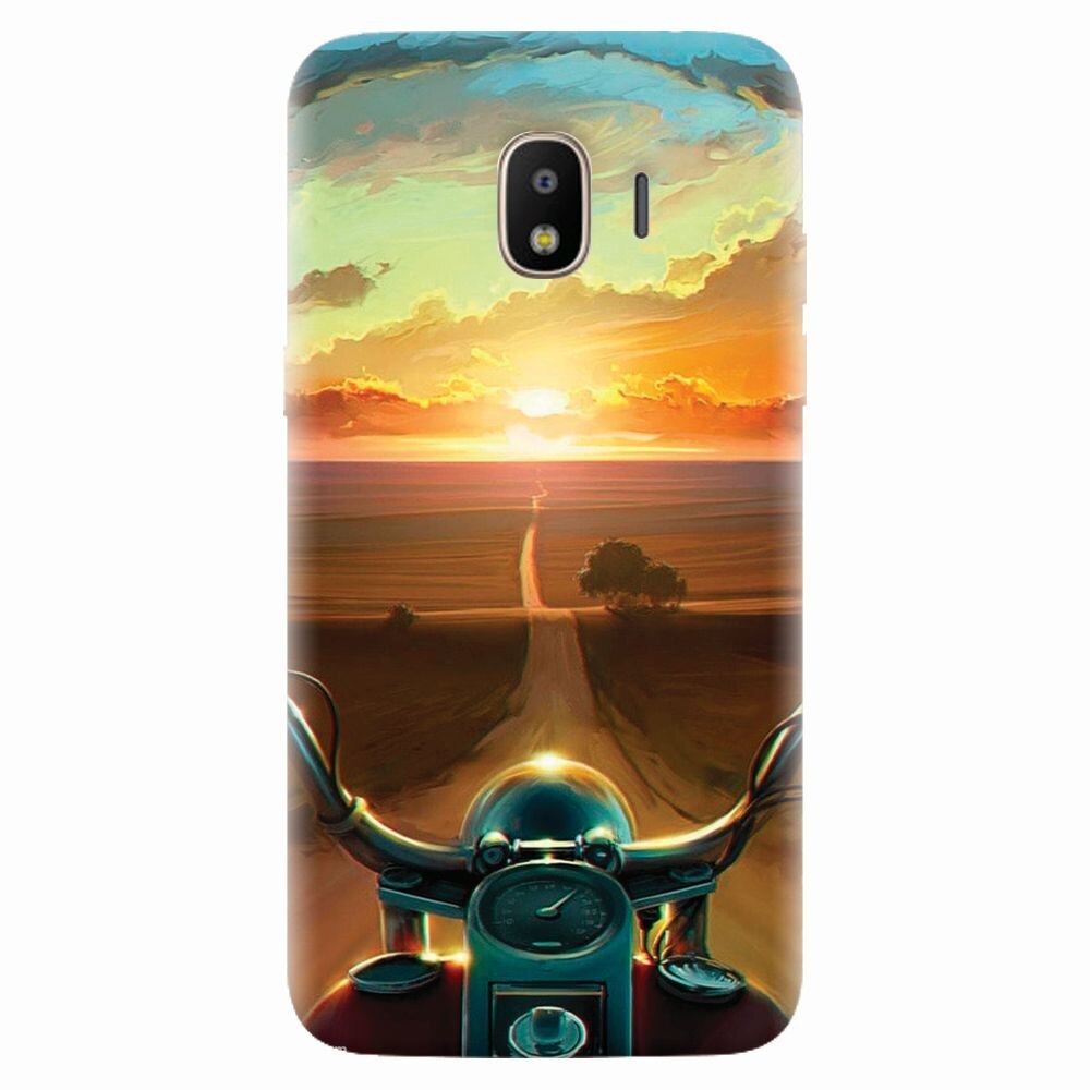 Husa silicon pentru Samsung Galaxy J4 2018, Country Road
