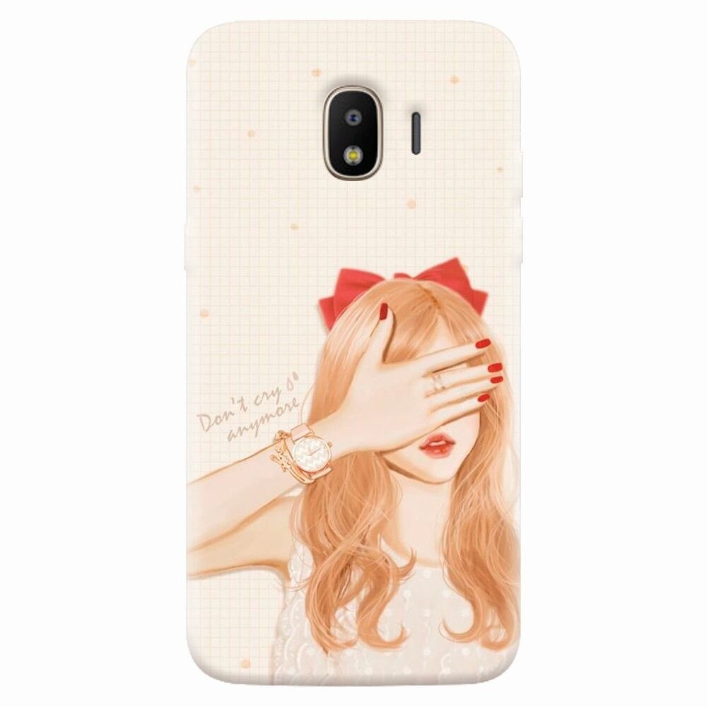 Husa silicon pentru Samsung Galaxy J4 2018, Dont Cry Anymore