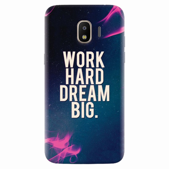 Husa silicon pentru Samsung Galaxy J4 2018, Dream Big