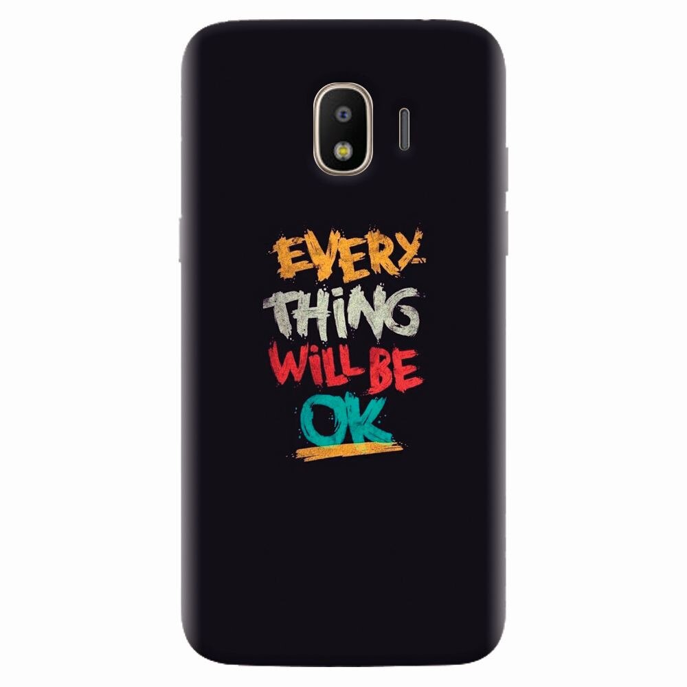 Husa silicon pentru Samsung Galaxy J2 pro 2018, Everything Will Be Ok