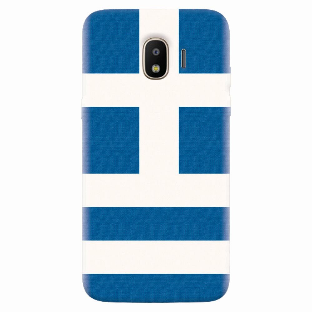 Husa silicon pentru Samsung Galaxy J4 2018, Greece Flag