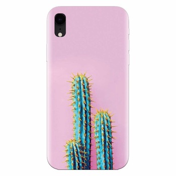 Husa silicon pentru Apple Iphone XR, Cactus 102 Husa silicon pentru Apple Iphone XR, Cactus 102