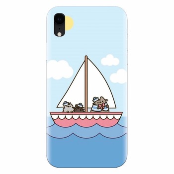 Husa silicon pentru Apple Iphone XR, Happy Sailors Husa silicon pentru Apple Iphone XR, Happy Sailors