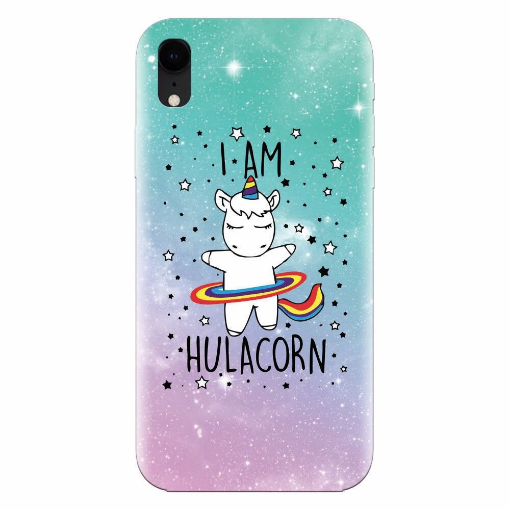 Husa silicon pentru Apple Iphone XR, I Am Hulacorn