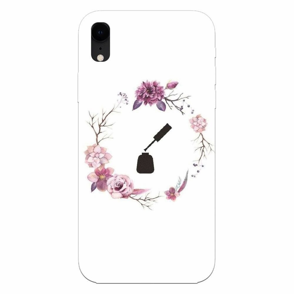 Husa silicon pentru Apple Iphone XR, Icon Nail