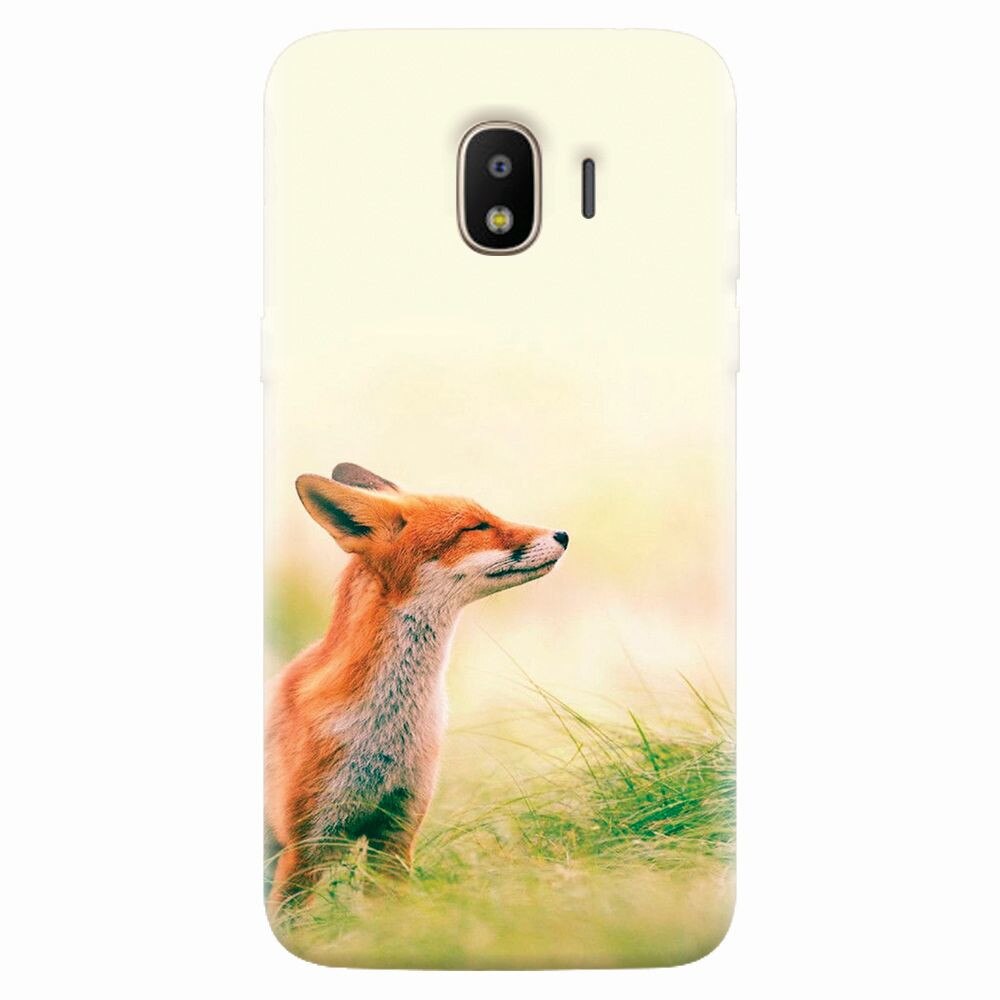 Husa silicon pentru Samsung Galaxy J4 2018, Fox Scenting Breeze