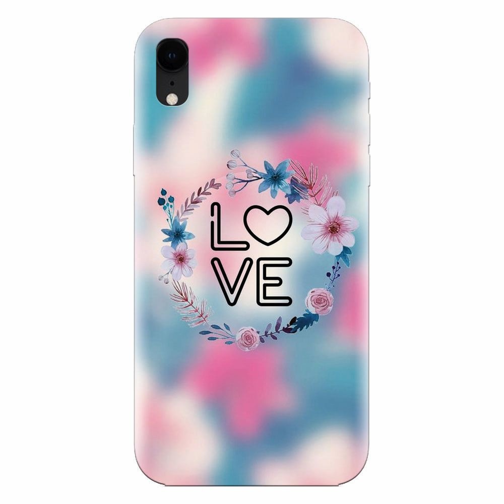 Husa silicon pentru Apple Iphone XR, Love 001
