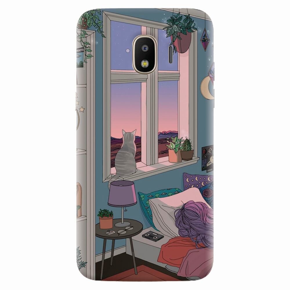 Husa silicon pentru Samsung Galaxy J2 pro 2018, Girl Room