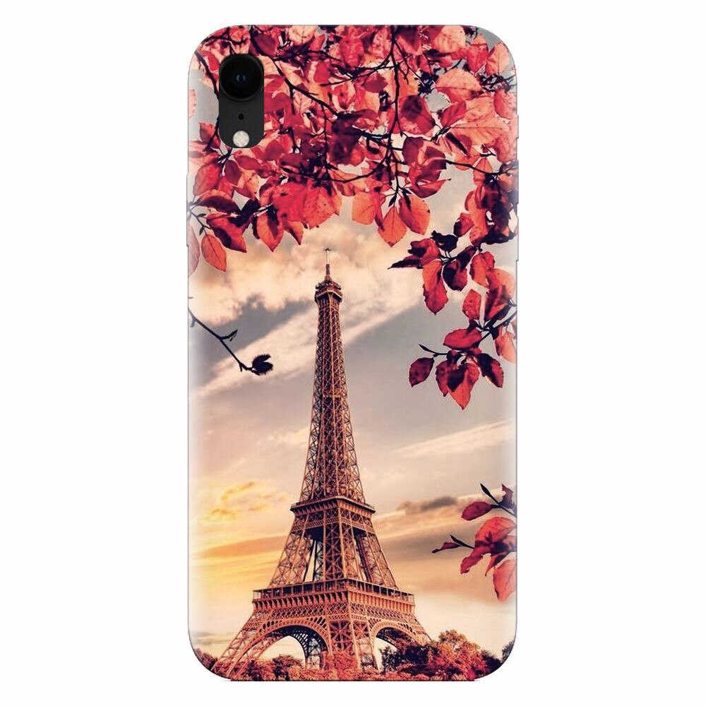 Husa silicon pentru Apple Iphone XR, Eifel Tower