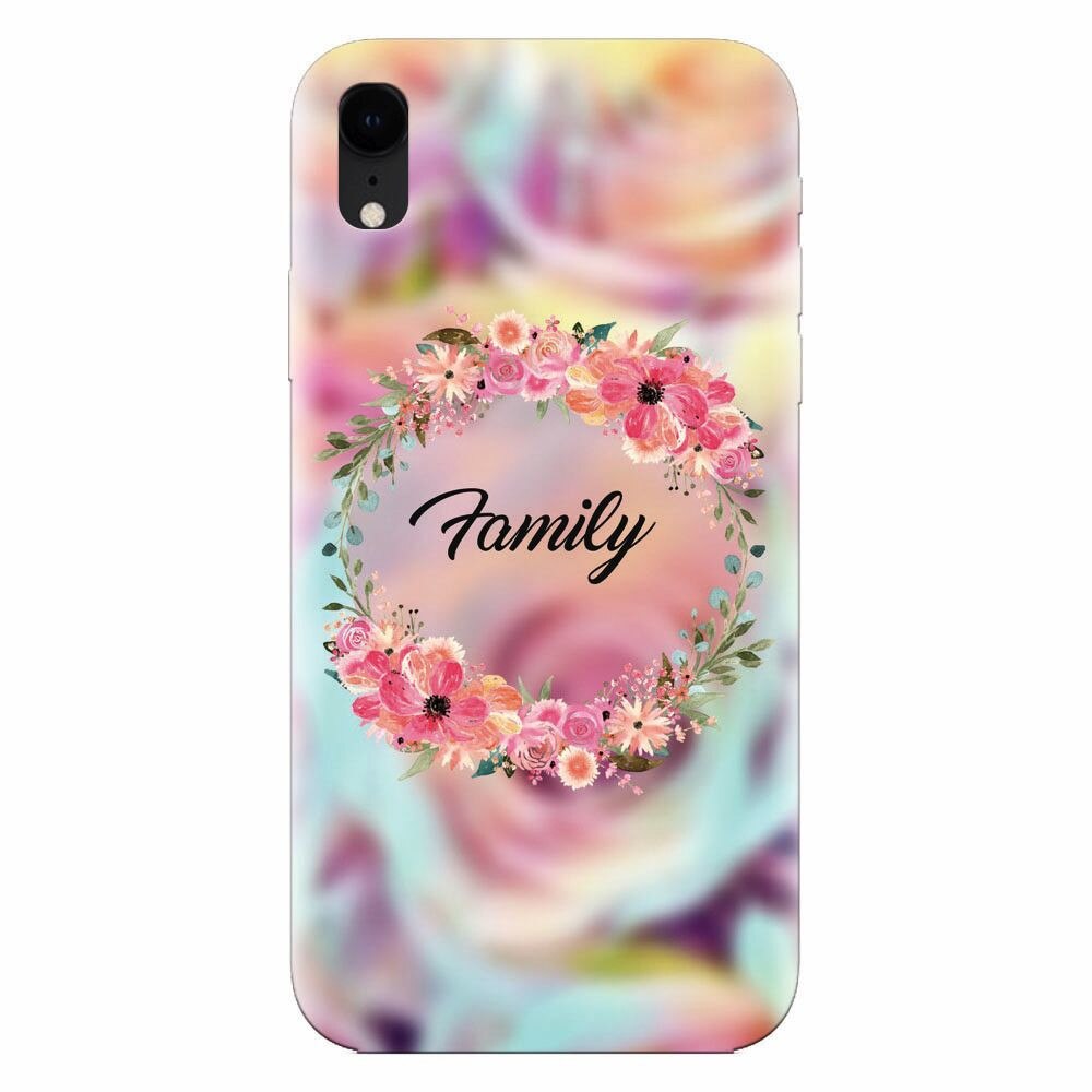 Husa silicon pentru Apple Iphone XR, Family