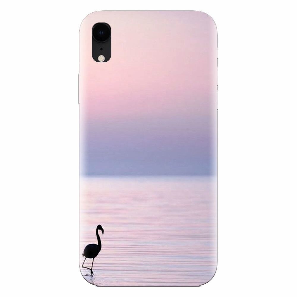 Husa silicon pentru Apple Iphone XR, Flaminsgo Sunset