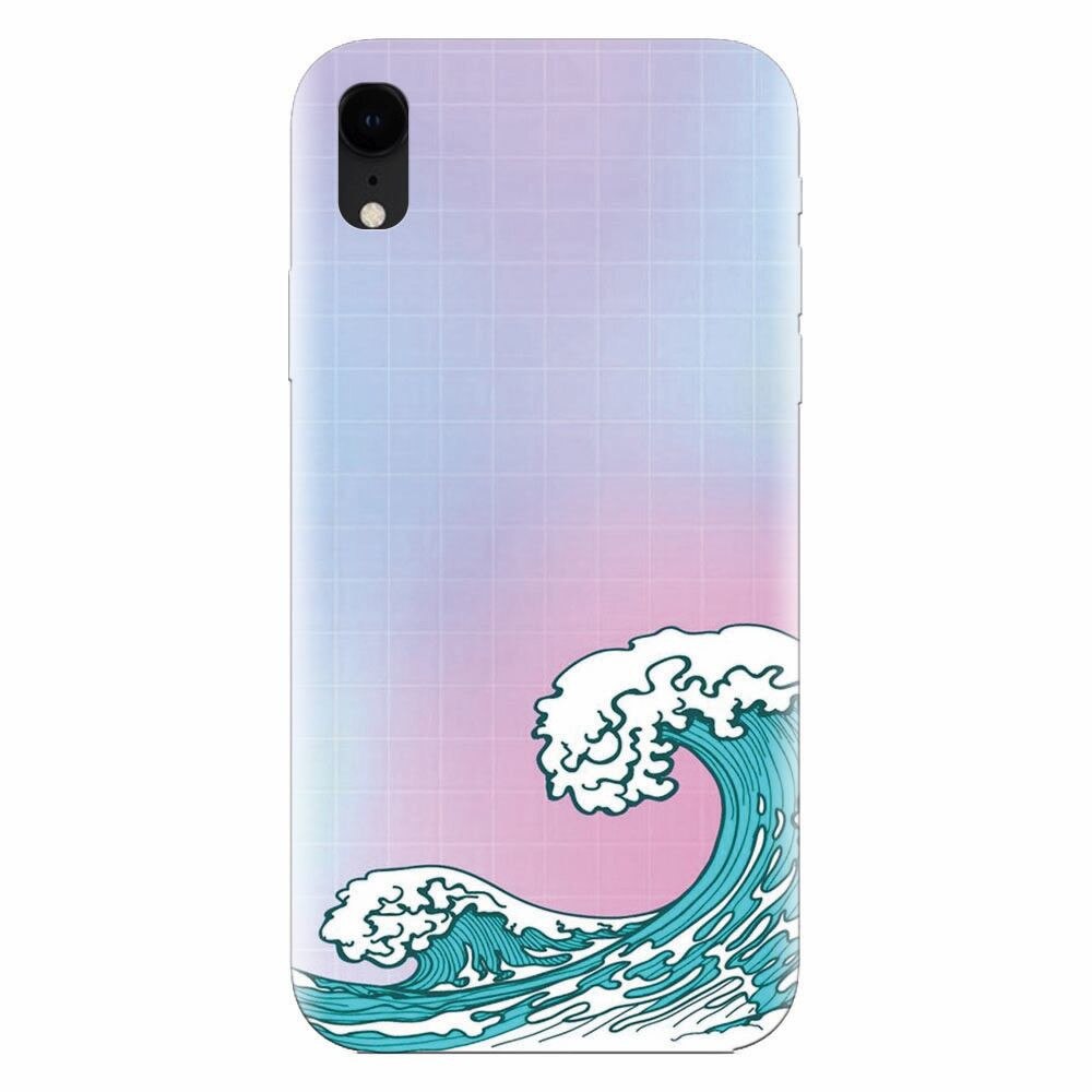 Husa silicon pentru Apple Iphone XR, Waves