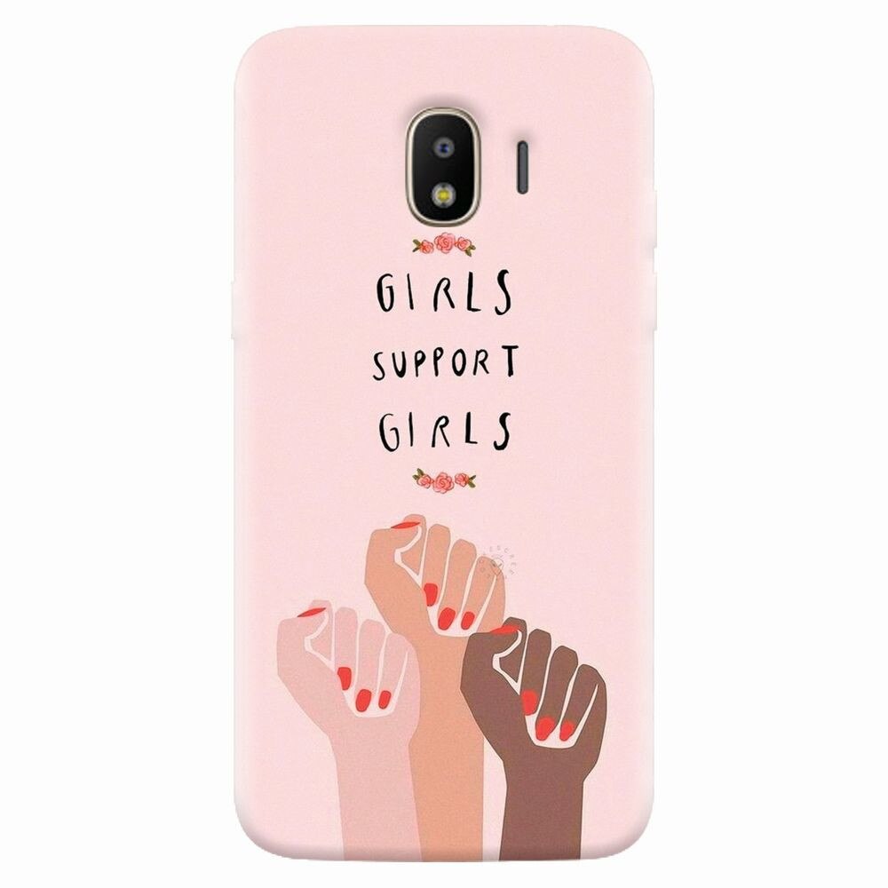 Husa silicon pentru Samsung Galaxy J2 pro 2018, Girls Supportgirls