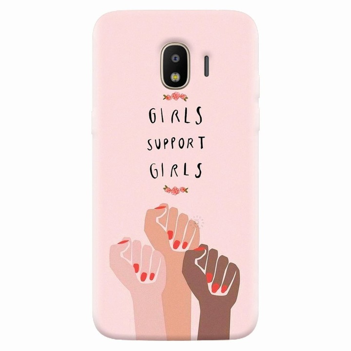 Husa silicon pentru Samsung Galaxy J4 2018, Girls Supportgirls