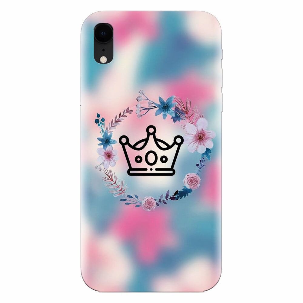 Husa silicon pentru Apple Iphone XR, Qeen