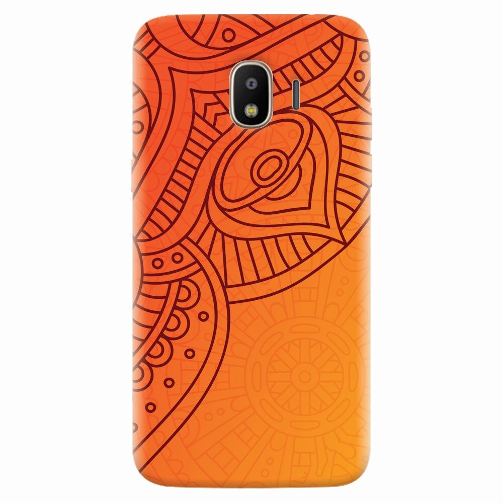 Husa silicon pentru Samsung Galaxy J2 2018, Indian Design