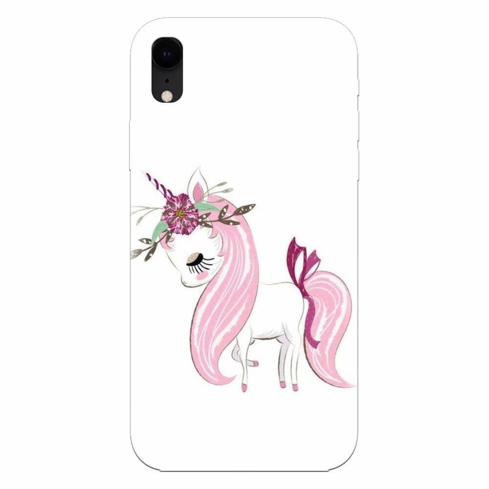 Husa silicon pentru Apple Iphone XR, Unicorn