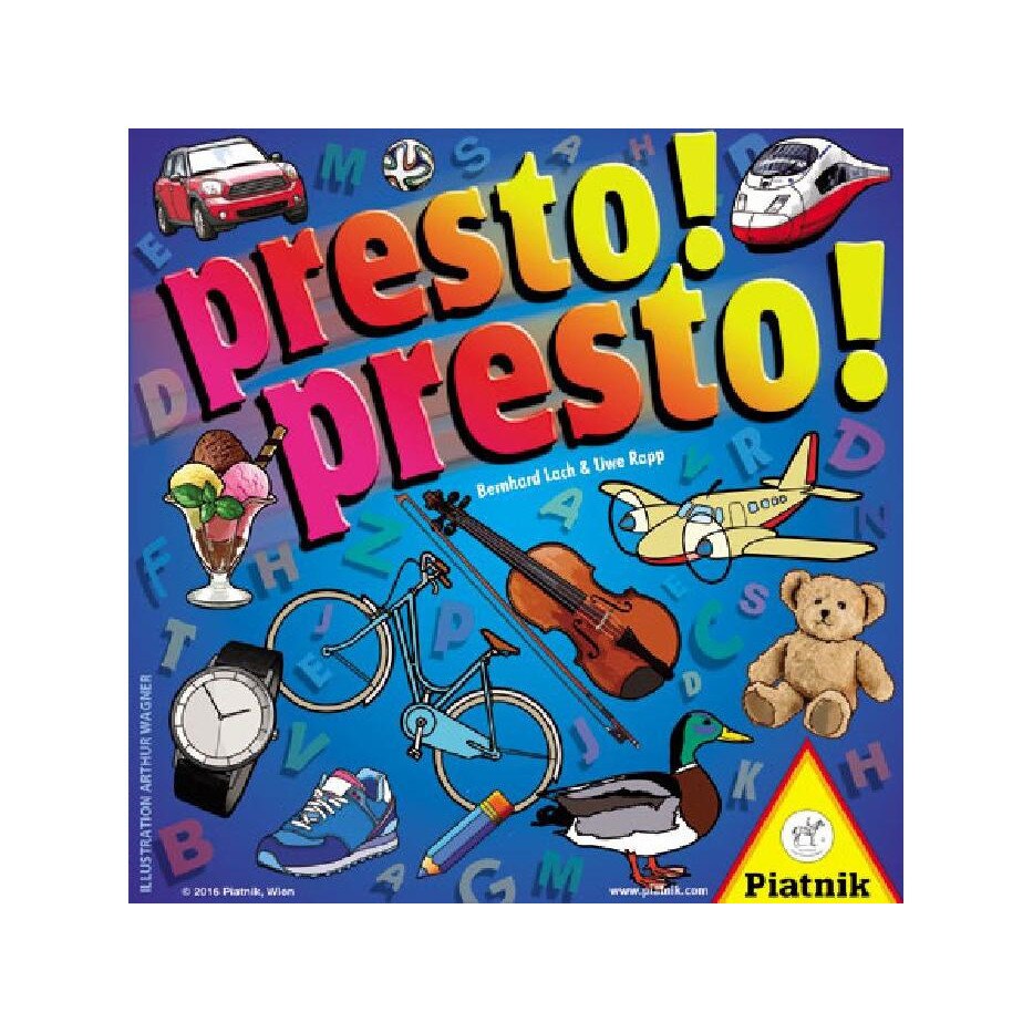 Joc de societate Piatnik Presto! Presto! in limba maghiara