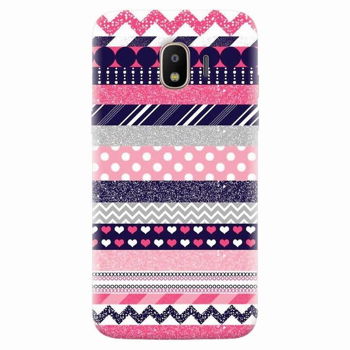 Husa silicon pentru Samsung Galaxy J4 2018, Love Pattern