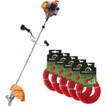 GREENFIELD G-M31-1-4T Benzinmotoros bozótvágó, 4 ütemű, 1.0LE + tartozékok