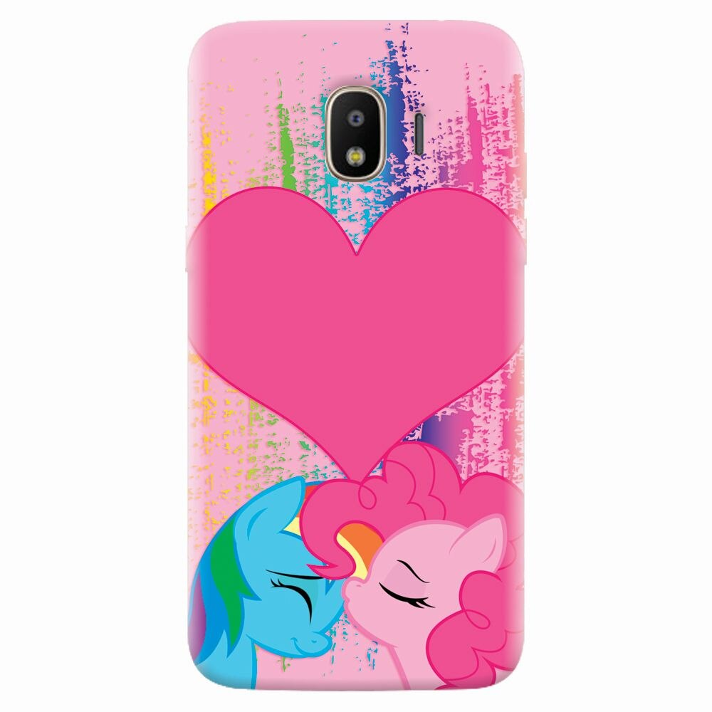 Husa silicon pentru Samsung Galaxy J2 pro 2018, Pinkie Kiss