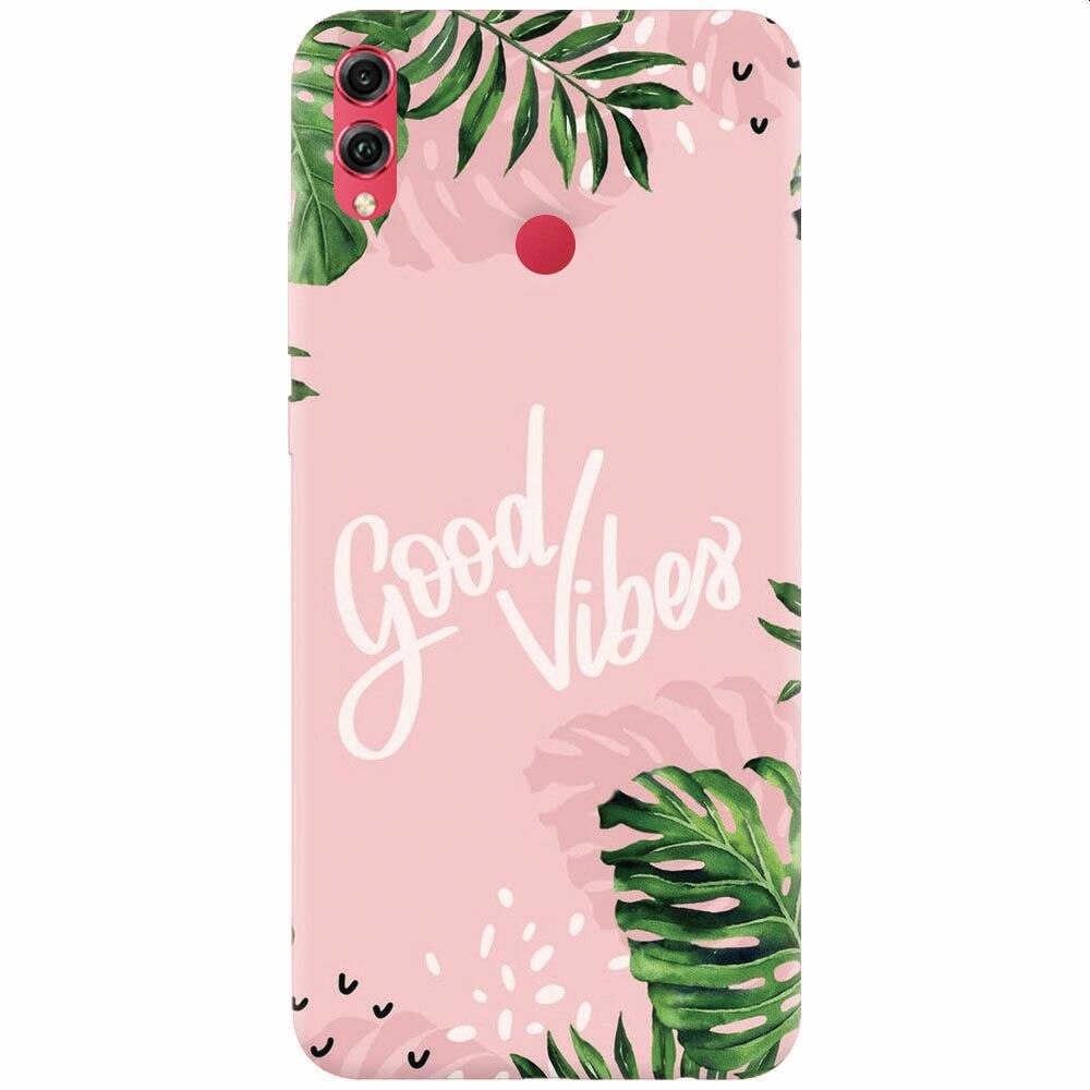 Husa silicon pentru Honor 8X, Good Vibes
