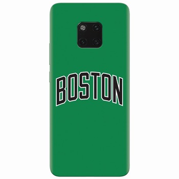 Husa silicon pentru Huawei Mate 20 Pro, NBA Boston Celtics Husa silicon pentru Huawei Mate 20 Pro, NBA Boston Celtics
