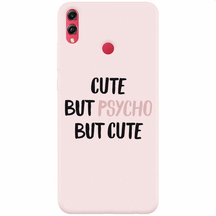 Силиконов капак, съвместим с Honor Note 10, Cute But Psycho