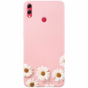 Husa silicon pentru Honor Note 10, Pink 101 Husa silicon pentru Honor Note 10, Pink 101