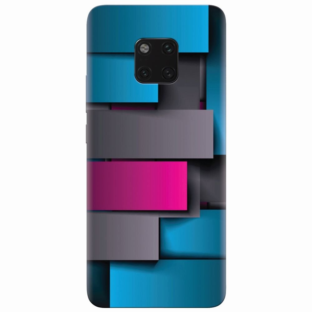 Husa silicon pentru Huawei Mate 20 Pro, Cool Abstract