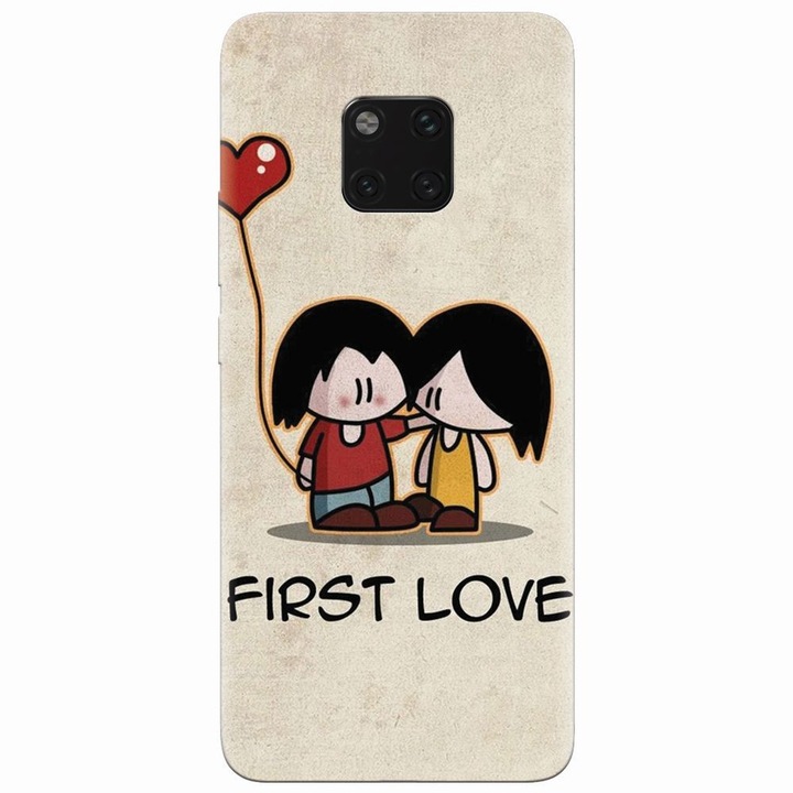 Силиконов кейс за Huawei Mate 20 Pro, First Love Great Lock Screen