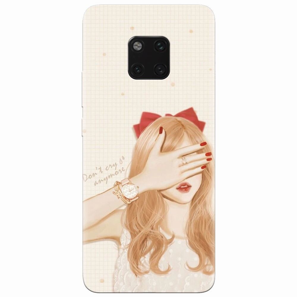 Husa silicon pentru Huawei Mate 20 Pro, Dont Cry Anymore