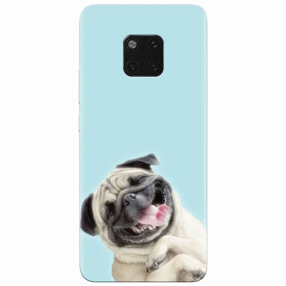 Husa silicon pentru Huawei Mate 20 Pro, Happy Dog