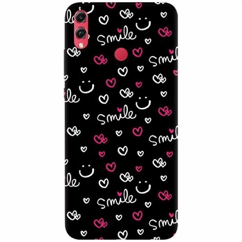 Husa silicon pentru Honor 10 Lite, Smile 101 Husa silicon pentru Honor 10 Lite, Smile 101