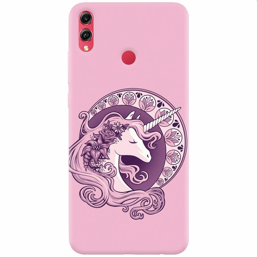 Husa silicon pentru Honor 10 Lite, Purple Unicorn