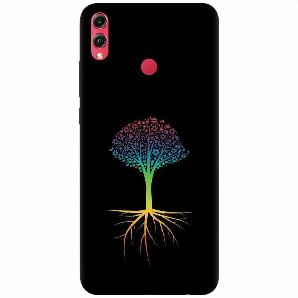 Husa silicon pentru Honor View 10 Lite, Tree 001