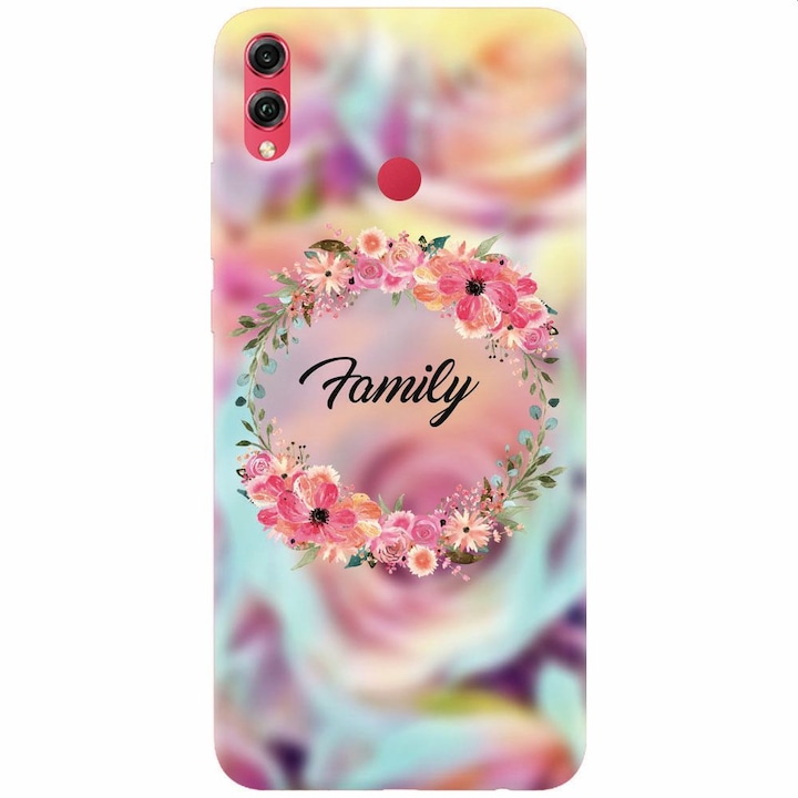 Силиконов кейс за Honor Note 10, Семеен