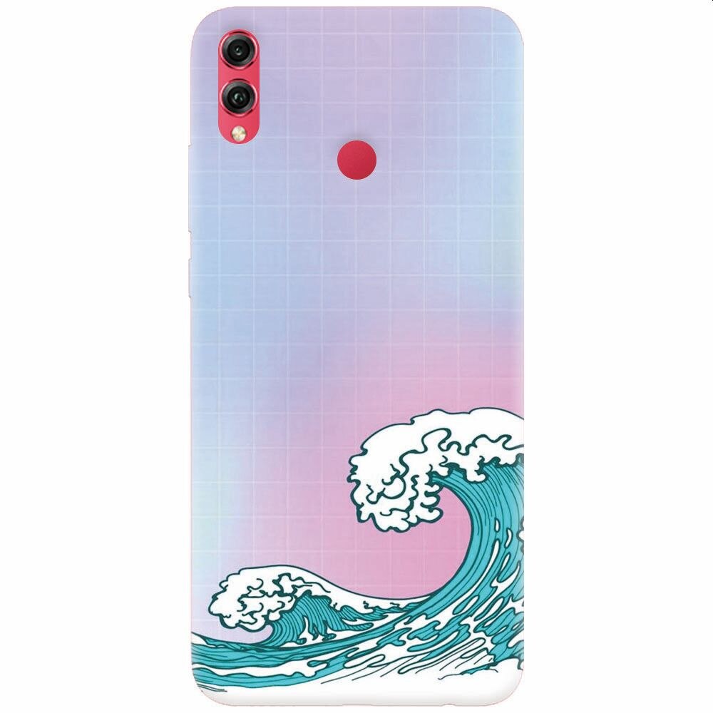 Husa silicon pentru Honor 10 Lite, Waves