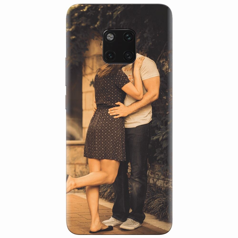 Husa silicon pentru Huawei Mate 20 Pro, Couple Kiss
