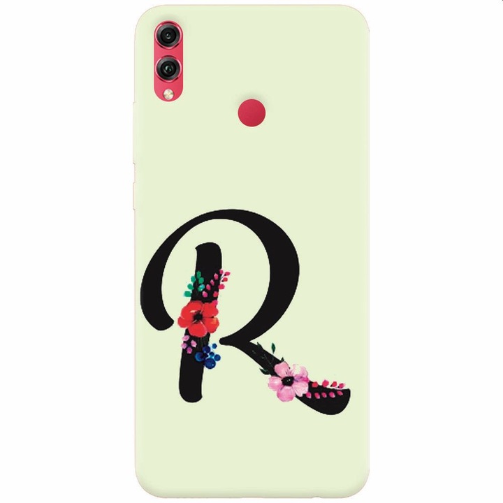 Силиконов капак, съвместим с Honor Note 10, буква R