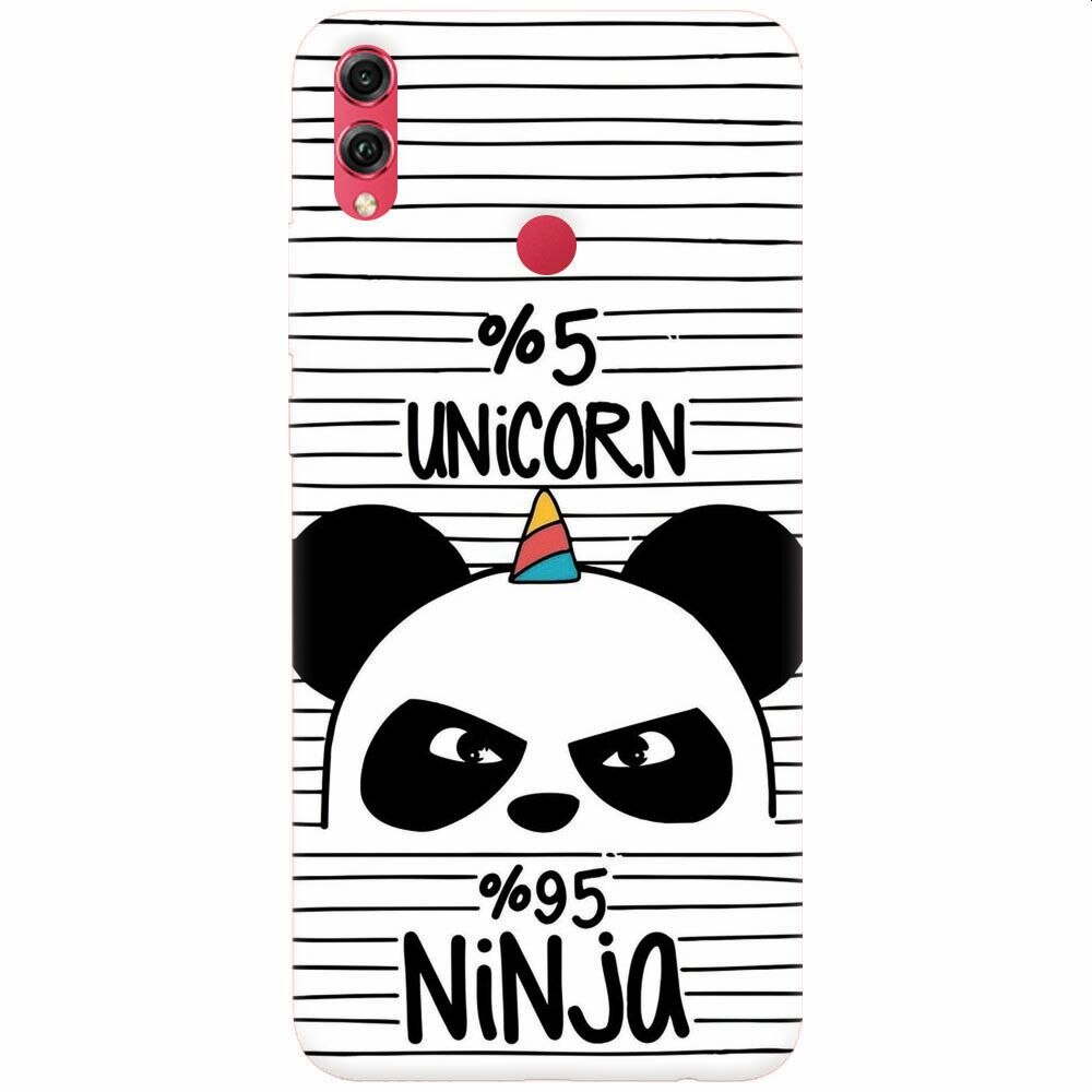 Husa silicon pentru Honor Note 10, Unicorn Ninja